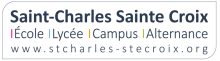 logo lycée Saint Charles Sainte Croix