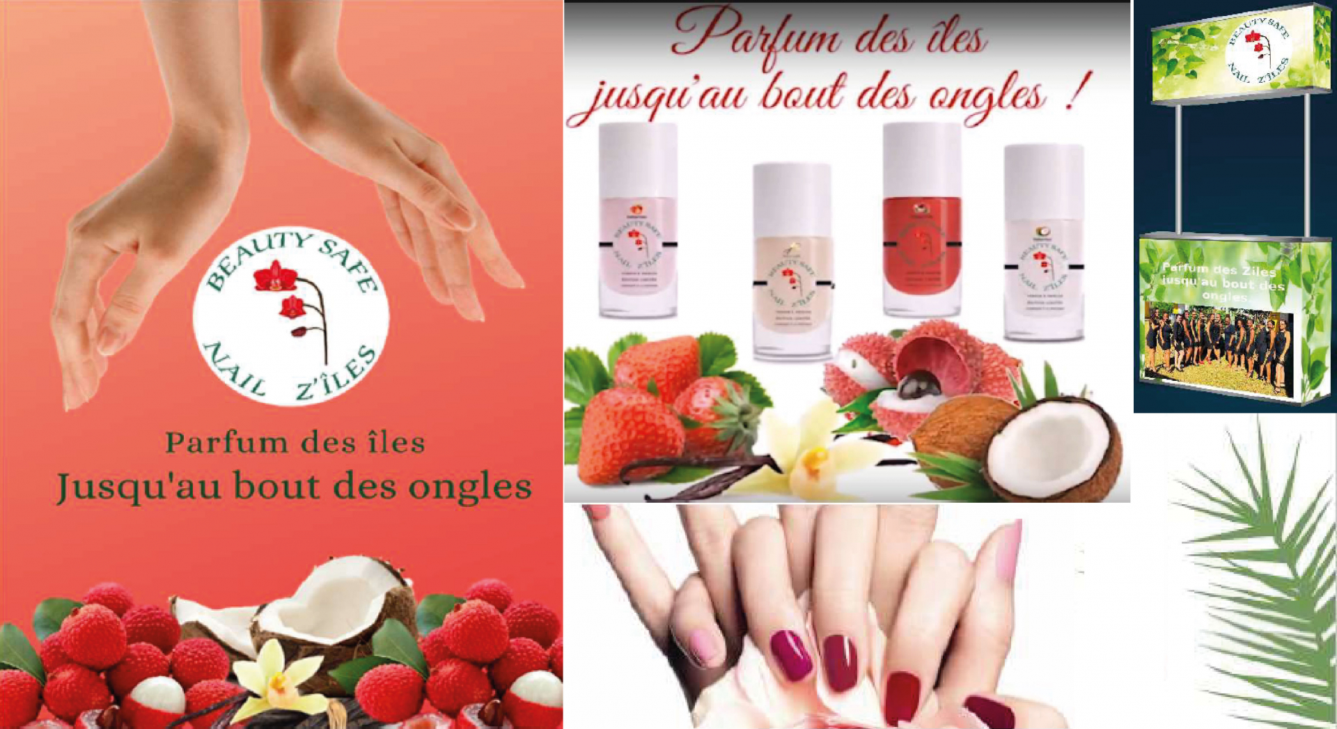 Visuel illustrant l'activité de BeauTy Safe Nail Z'îles