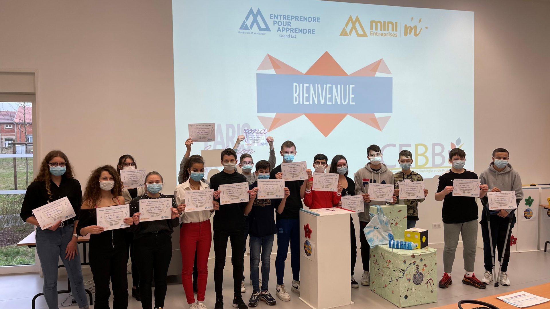 Mini-Entreprise M - Fondation Paris-Reims