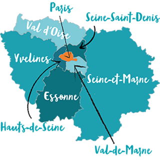 Carte IDF