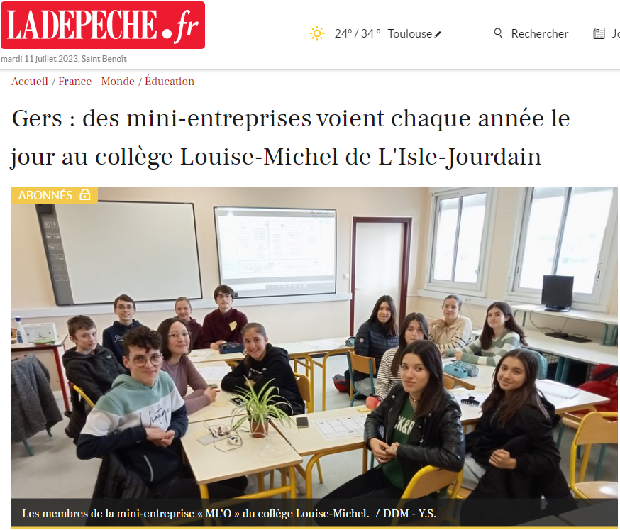 Mini-Entreprise dans le Gers (32)