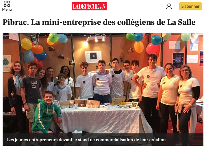 Mini-entreprise au festival 