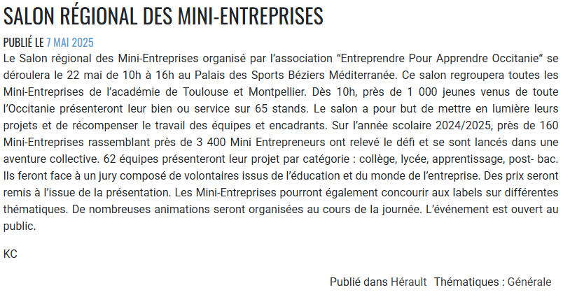 Article Hérault