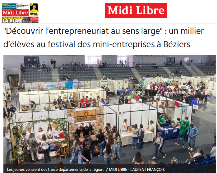 Article salon de Béziers EPAO