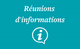 Réunions d'informations
