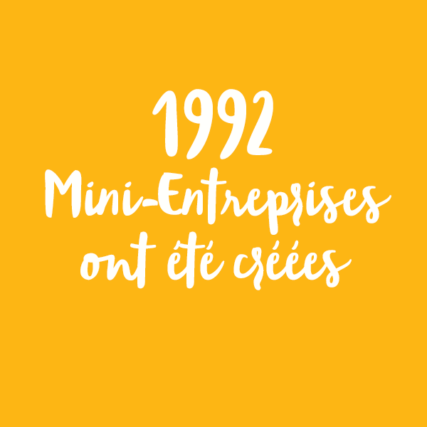 Mini-Entreprises créées