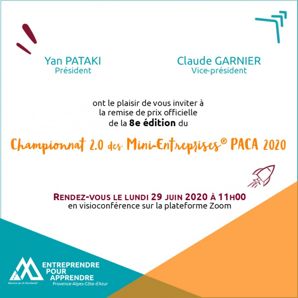 Championnat 2.0 Mini-Entreprises PACA 2020