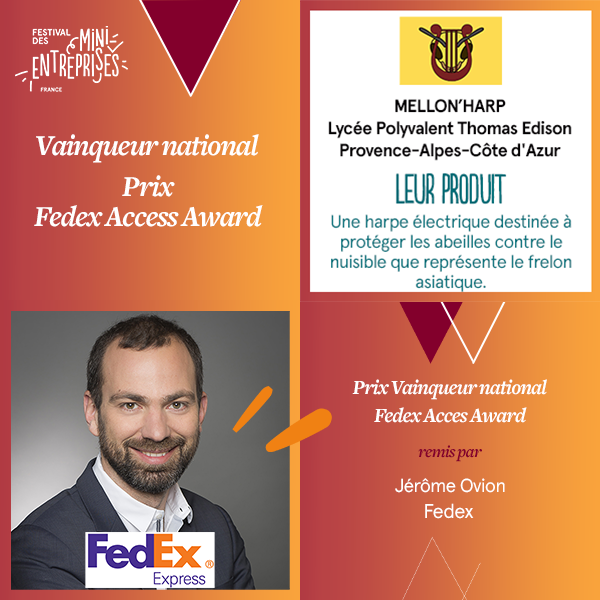 Vainqueur Fedex Access Award