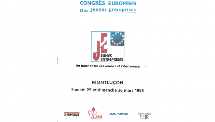1995, Premier congrès des Mini-Entreprises en France à Montluçon