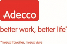 logo adecco - better work better life