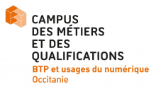 Campus des métiers et des qualifications BTP et usages du numérique Occitanie