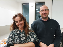 Anne Gourvitz et Cédric Bettaga